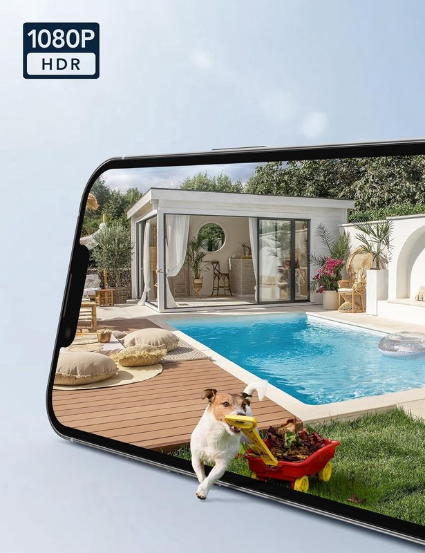 1080P Outdoor Security Camera 2-Pack, Color Night Vision gallery