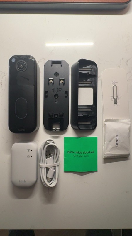 Blink Security Camera Bundle: 2 cameras, 1 doorbell camera gallery
