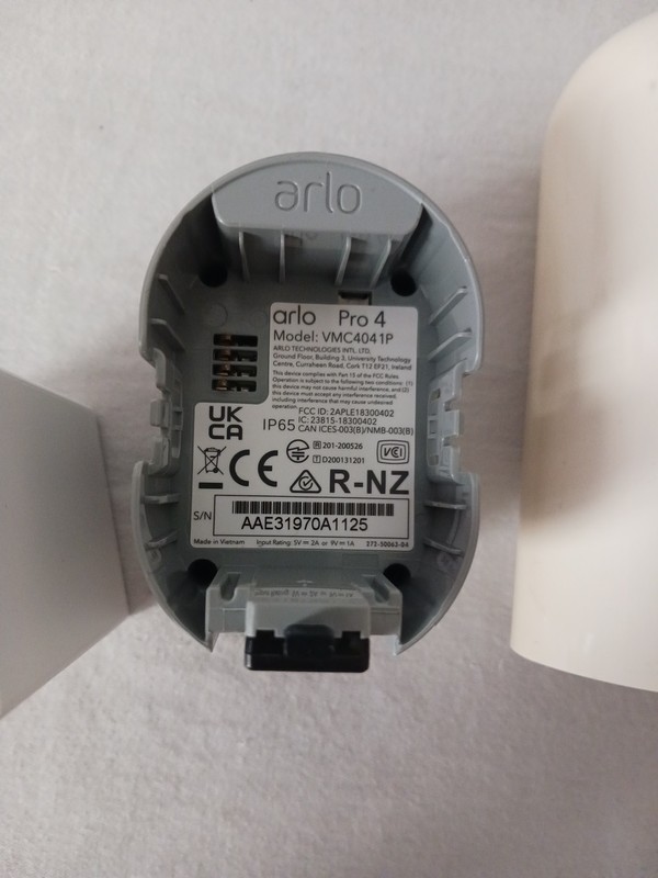 Arlo Pro 4 VMC4041P Spotlight Camera with Battery & Housing gallery