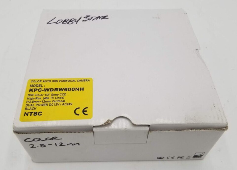 KT&C KPC-WDRW600NH 550TVL Super Night Vision WDR Color Bullet Camera