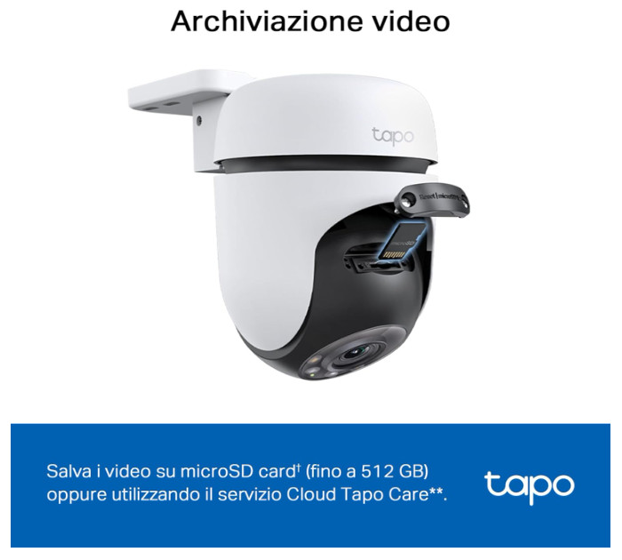 TP-Link Tapo C510W Outdoor WiFi Camera 2K 360° IP65 Night Vision Colors gallery