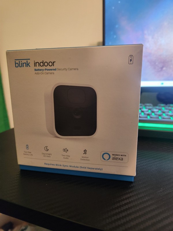 Blink Indoor Add-on Security Camera (Sync Module Required) | 2020 Newest Model