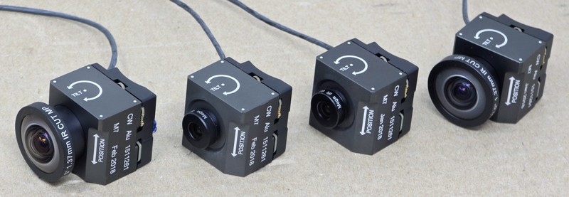 (Lot of 4) OEM Axis Camera Lens & Sensor Modules CW Alu 1511261