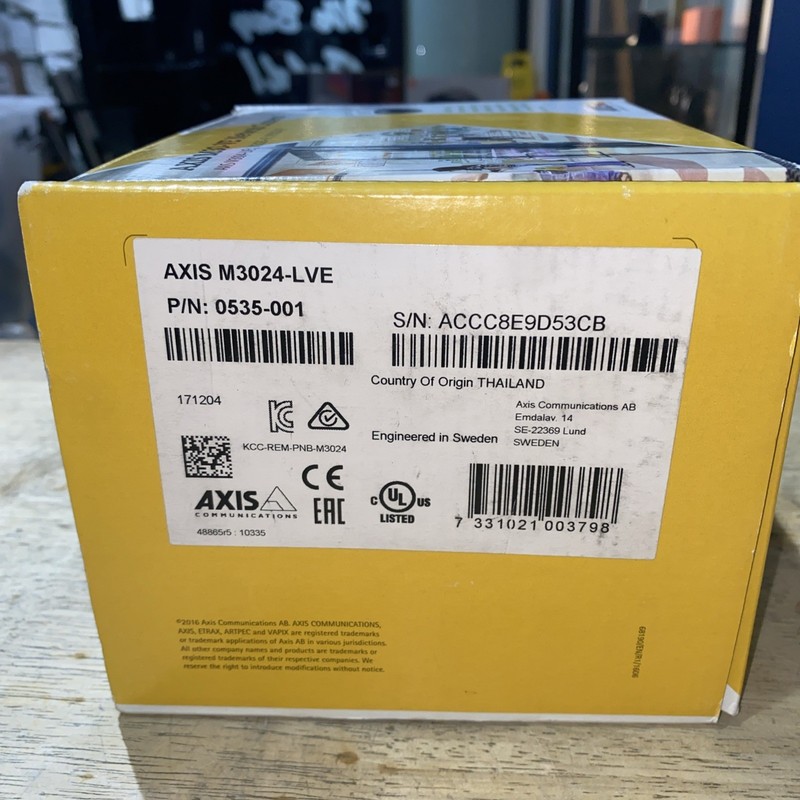 Axis M3024-LVE Network Security Camera System 0535-001 gallery