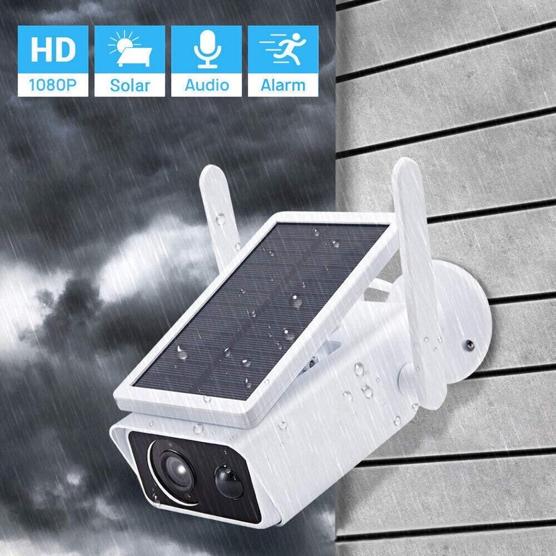 1080P Wireless Solar Power WiFi Outdoor IP Camera Night Vision - SHIPS IN 24 HRS gallery