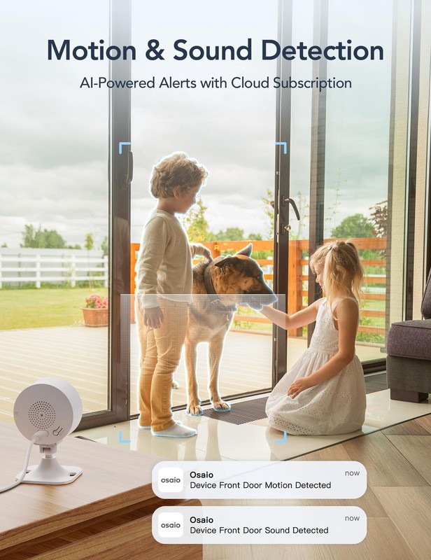 GNCC Only 2.4GHz Indoor Security Camera, 1080P Cameras for Home Security, Mot... gallery