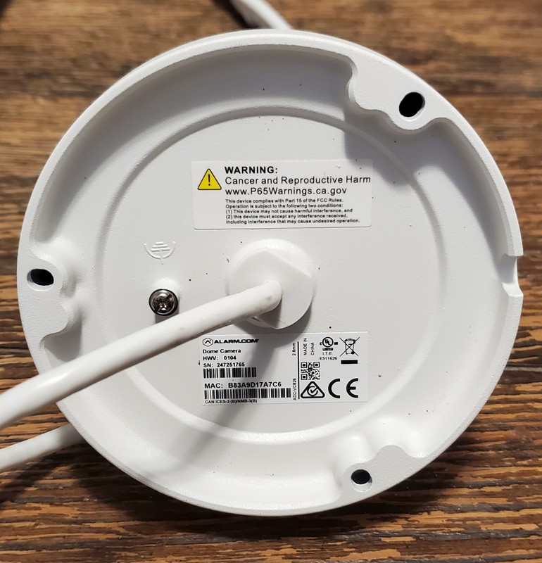 ADC-VC826 Alarm.com POE Security Camera Indoor/Outdoor Very Clean !!! ✨️ gallery