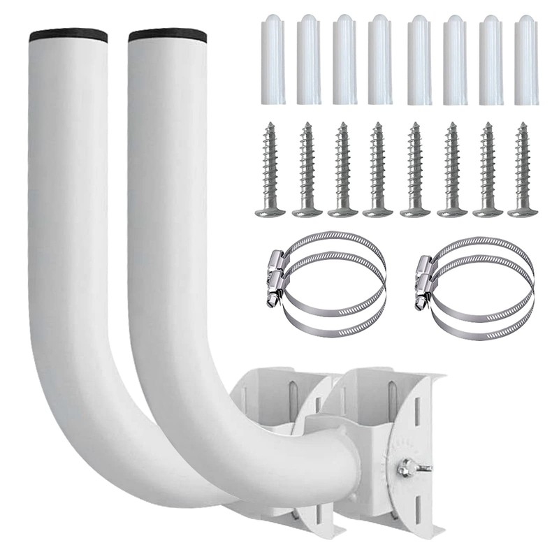 Universal Wireless Bridge Bracket Mount, J Pole Mount Accessory for Outside T…