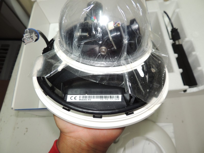 Mobotix MX-D14Di-SEC Security Camera Dome with 2 wall mount REFERENCE THE PICS gallery