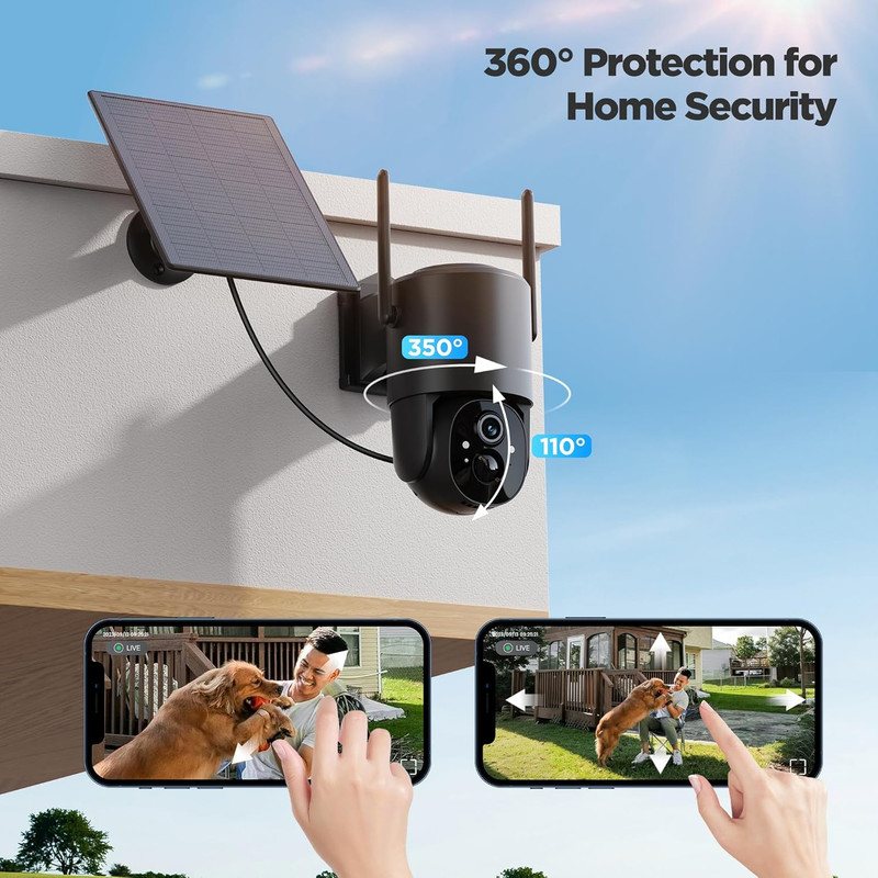 Security Cameras Wireless Outdoor Solar: Battery Cameras for Home Security Wifi gallery