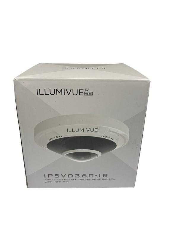 MSTR Illumivue 4MP IP Turret Camera with Nightcolor IP4T-NC - White gallery