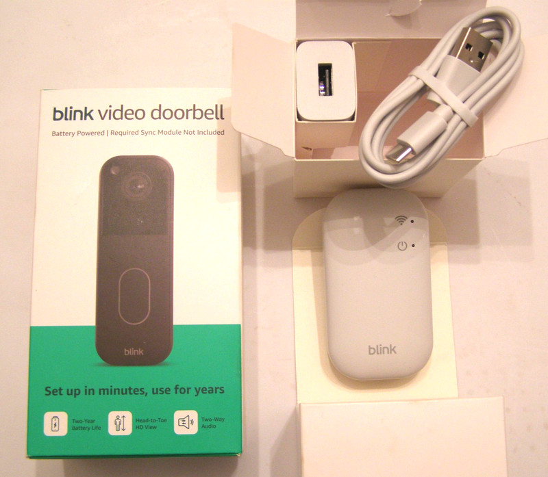 bLiNK ViDEO DOORBELL 2nd Generation W/ bLiNK SYNC Module NEW!
