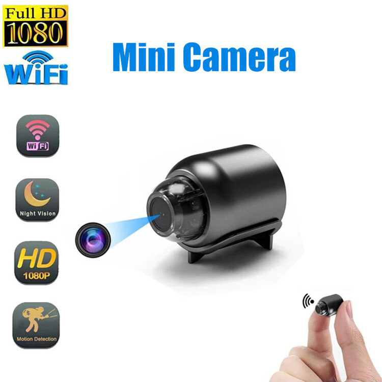 Mini Camara Oculta De Seguridad Espia WiFi 1080P Inalambrica Con Audio y Video gallery