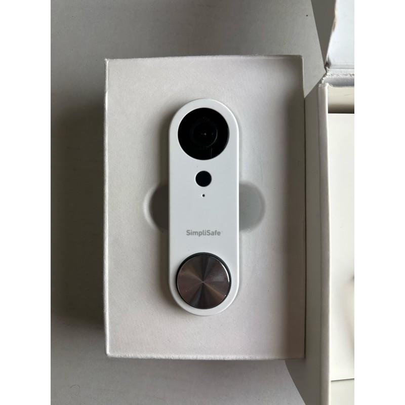 Simplisafe Video Doorbell Pro-HDR Imaging 1080p HD 2-way Audio Smart Motion gallery