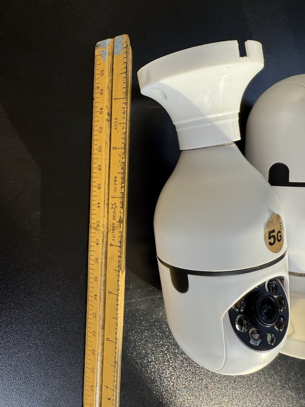 Lot of 2 — New 5G WiFi Outdoor Security Cameras i-100 PTZ IP CCTV gallery