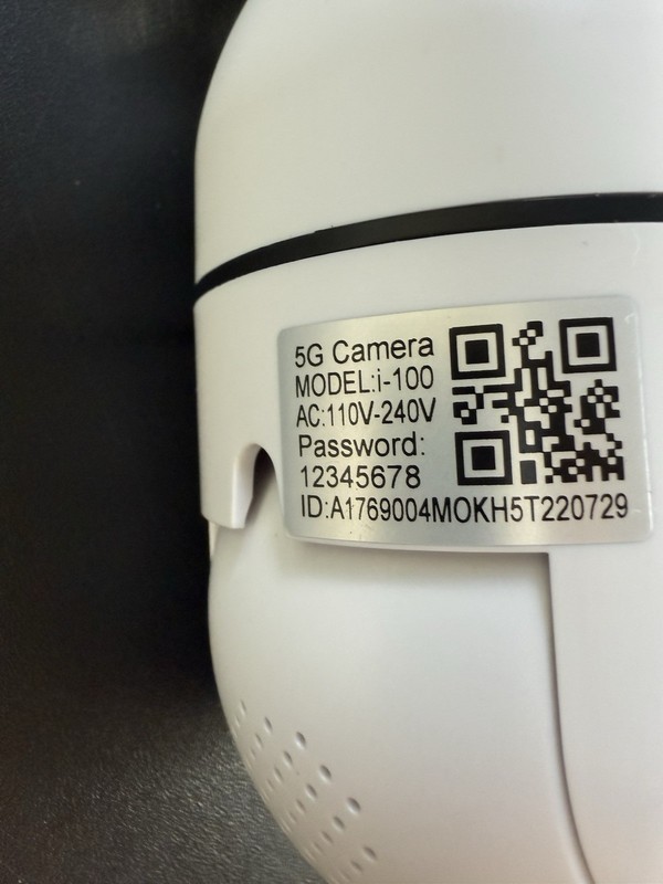 Lot of 2 — New 5G WiFi Outdoor Security Cameras i-100 PTZ IP CCTV gallery