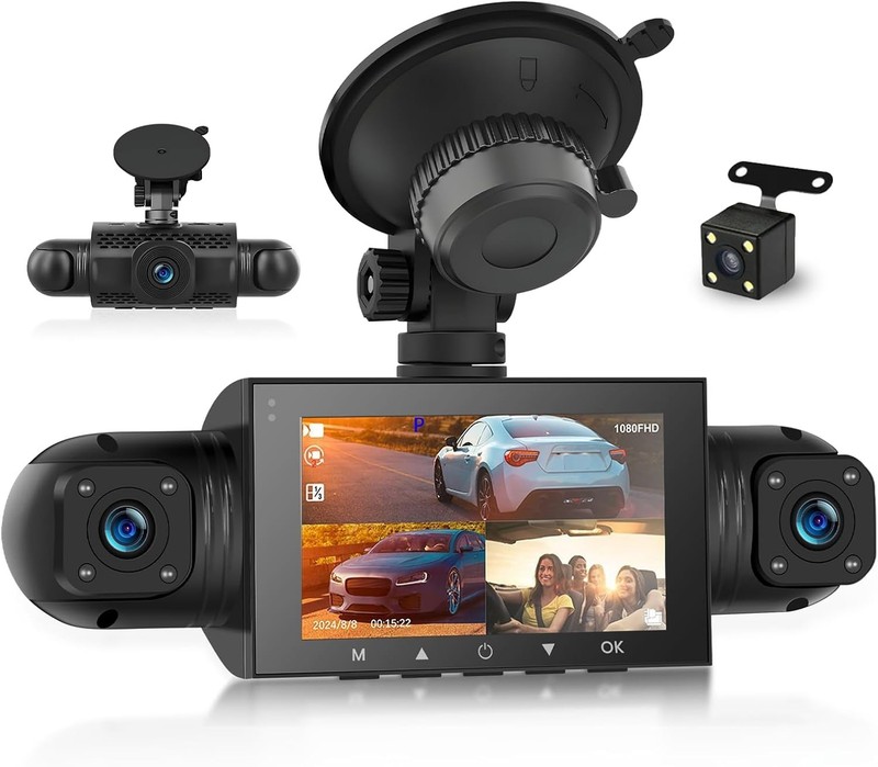 Mejor Camara De Seguridad Para Carros De 360° Cámara De Canales
