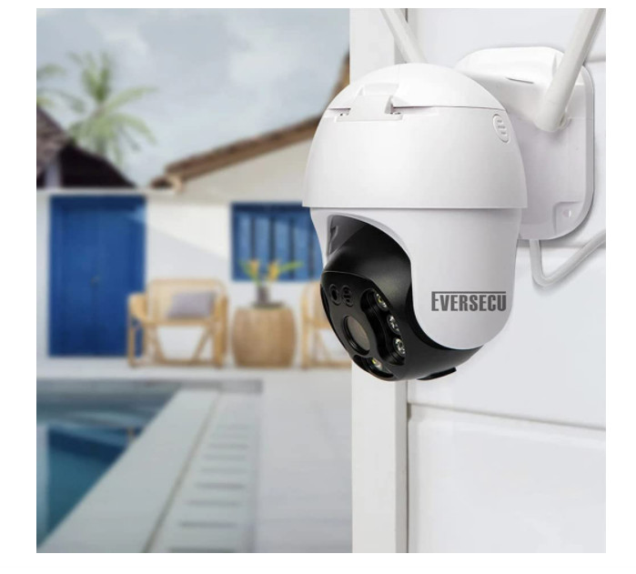 Camara 360 De Seguridad Wifi Para Casas Inalambricas Exterior Afuera Con Audio gallery