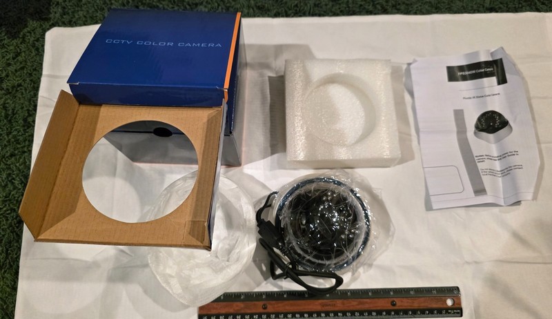 NEW- FPS 304DW IR Color Dome Camera, Sony 1/3″ Super HAD CCDII