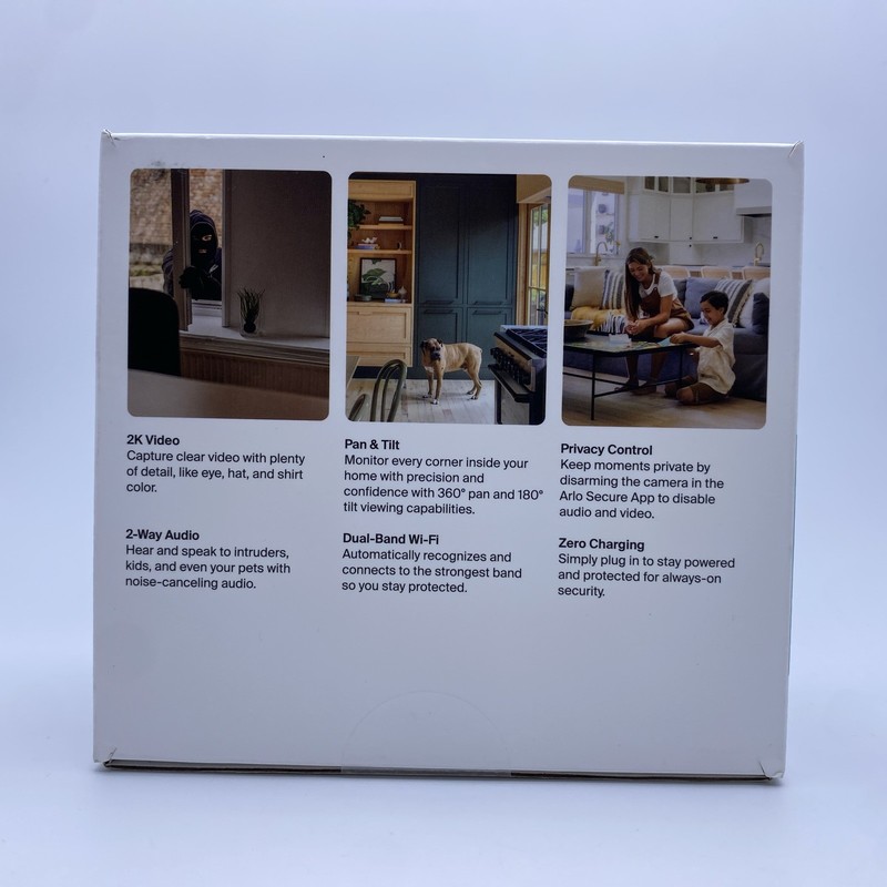 Arlo Indoor Pan Tilt Pet Camera 2K 360 Degree Pan 180 Tilt Plug In (BRAND NEW) gallery