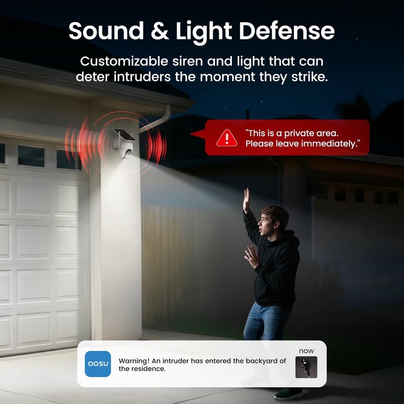 Security Cameras Outdoor Wireless, 2 Cam-Kit, No Subscription Required, Solar... gallery