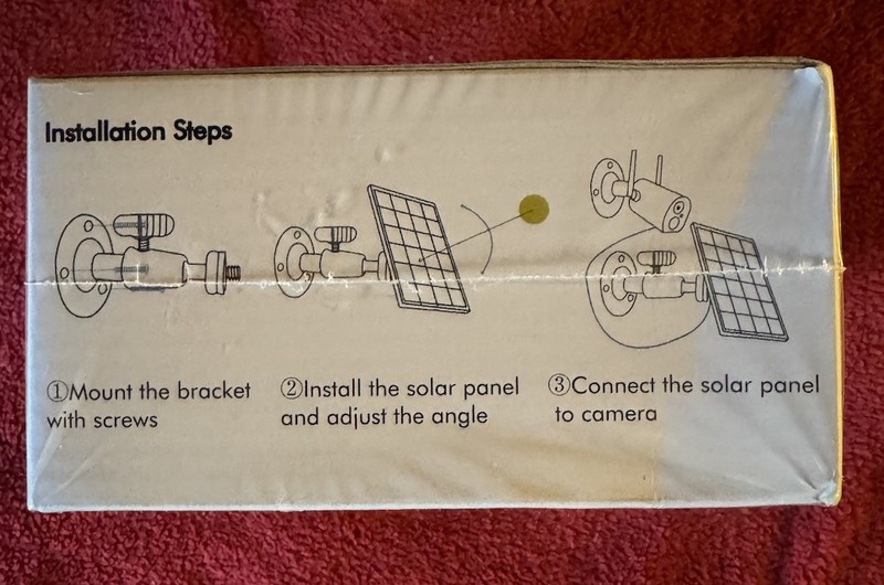 ZUMIMALL 3w Solar Panel Kit (for security cameras) gallery