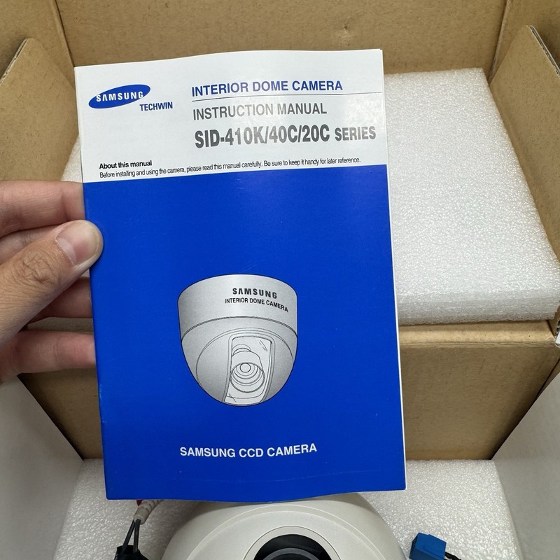 Samsung Techwin Interior Dome Camera SID-410K/40C/20C Ceiling Security Camera gallery