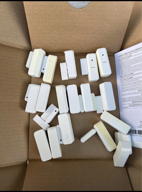 ADT Cameras, sensors and control box gallery