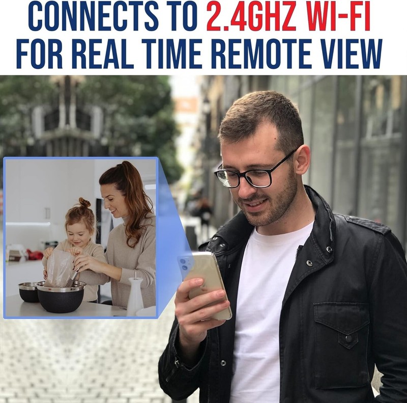 4 x Wi-Fi Smart Camera Full HD 1080p Motion Detector/Spay camera/Mini /Charge gallery