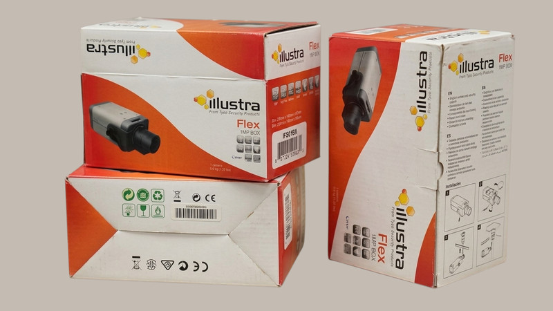 New American Dynamics ADCi600F-X002a Illustra Flex – Network -Camera lot of 3