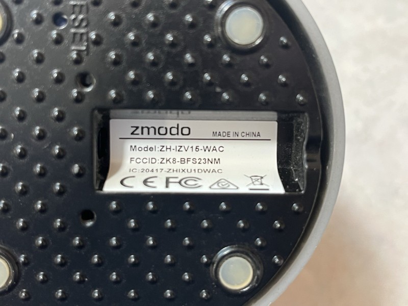 Zmodo Smart Pan & Tilt Camera ZH-IZV15-WAC Wifi Security Camera T49 gallery