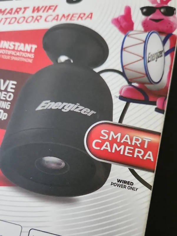 NEW Energizer Smart Wifi Outdoor Security Camera with 2-Way Audio Night Vision gallery