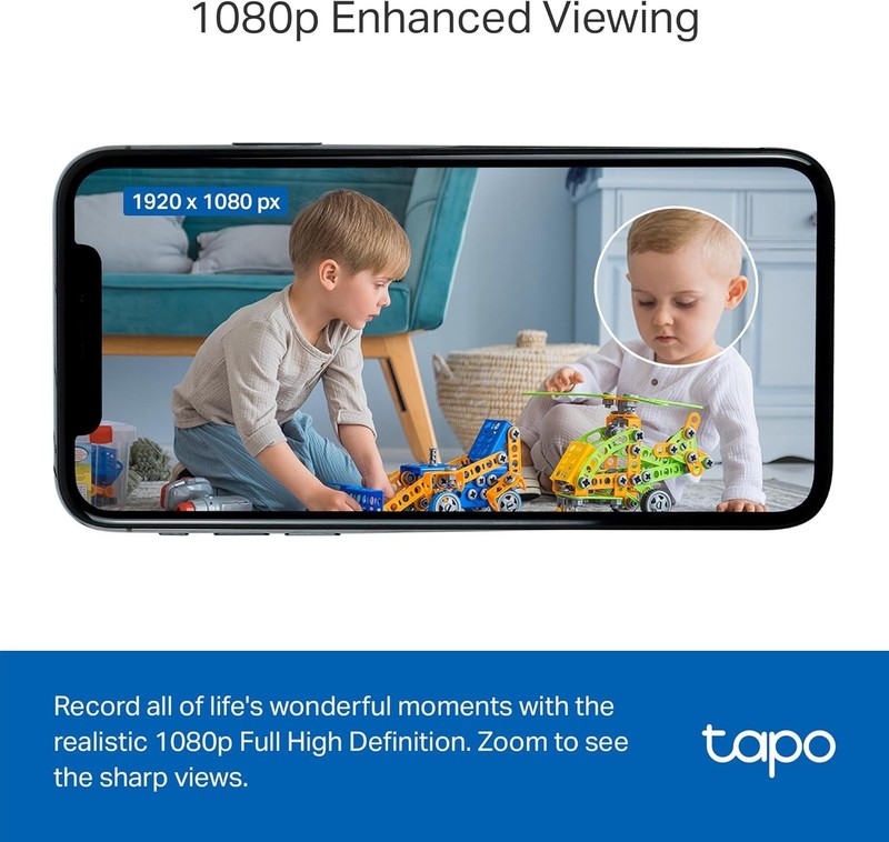 Wire-Free Indoor Camera - Baby & Pet Monitor with Instant Alerts & Local Storage gallery