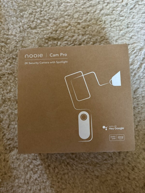 Nooie Pro Cam 2k Security Cameras Wireless With Spotlight 5ghz WiFi