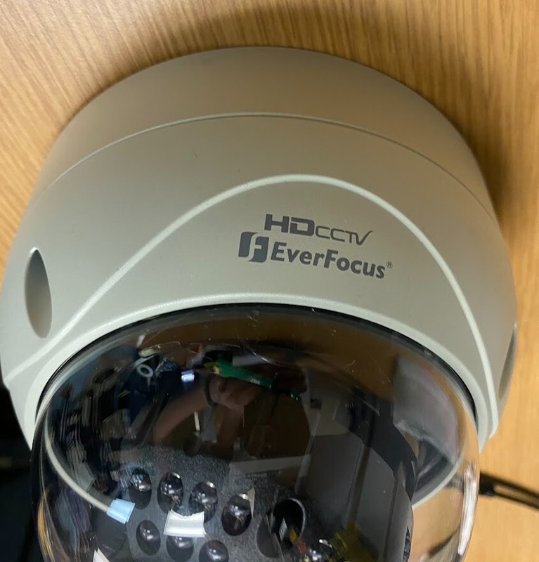 Tested & Working EverFocous HDCCTV Camera IP66 IR Vandal Dome Model: EHH5040 gallery
