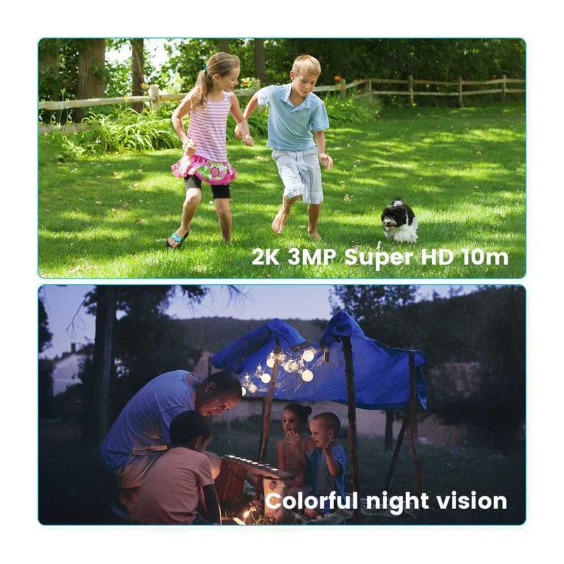 4G LTE Cellular Security Camera Includes SD&SIM Card(Verizon/AT&T/T-Mobile) 360° gallery