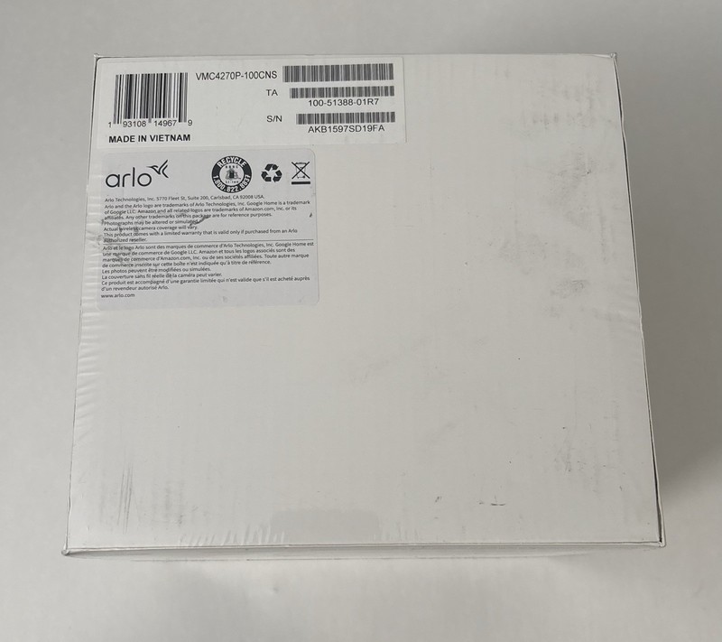 Arlo Pro 6th Gen 2K HDR Wireless Security Camera 2-Pack White - New Sealed gallery