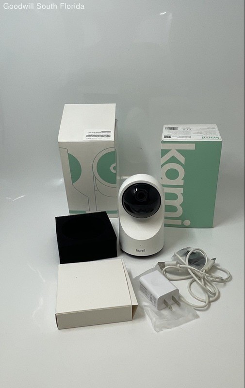 Kami YYS.3218 Indoor Motion Activated 1080P Cameras 2 Units With Box Not Tested gallery