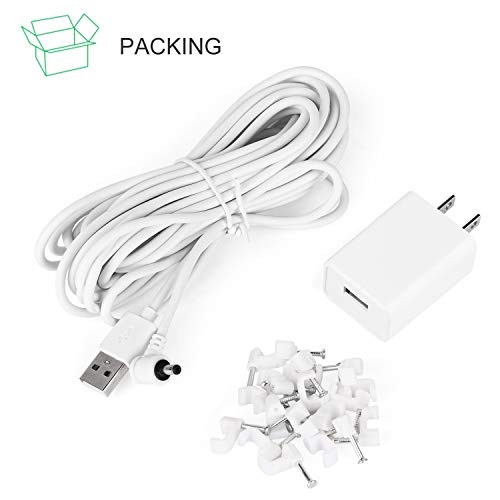 Power Adapter for Stick Up Cam Battery(3rd Gen), with 30ft/9m White gallery