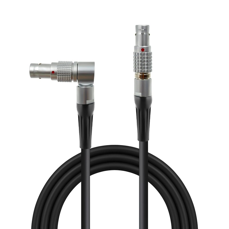 Rotatable Right Angle LEMO-0B 2-Pin Male to 2-Pin Male Power Cable Suitable f... gallery