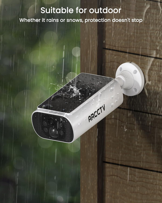 Wireless Solar Security Camera System, 4MP, 4 Cameras, Color Night Vision gallery