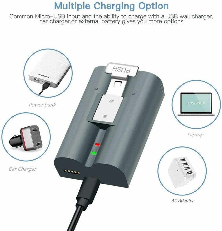 Rechargeable Li-ion Battery for Ring Video Doorbell 3 3+ 4 Spotlight Camera LOT gallery