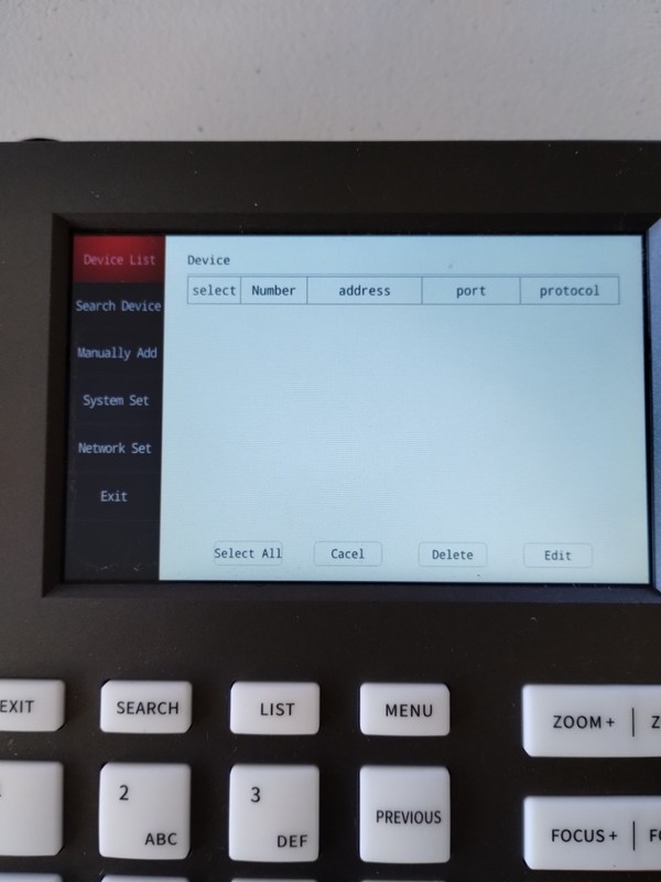 PTZ Controller Camera Controller POE Network 4D Joystick Decoding Keyboard gallery