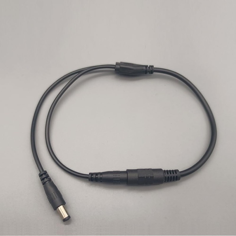 FULARR 5Pcs Premium DC Power Splitter Cable (1 Female to 2 Male), Black gallery