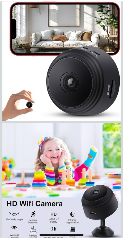 A9 Mini DV Wireless IP Camera 1080p Battery Motion Detection Night Vision