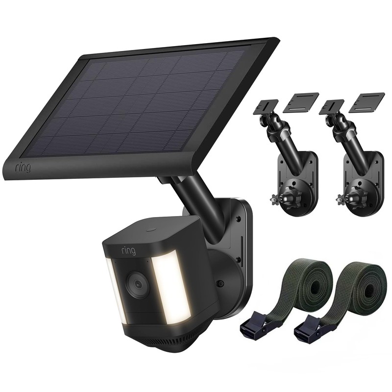 2 Pack Wall Mount for Cameras and Solar Panels, 2-in-1 Mount for Ring, Blink,…