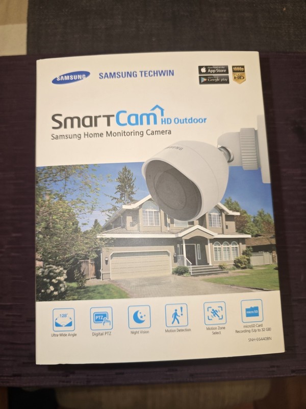 Samsung SNH-E6440 SmartCam HD Outdoor 1080p Full HD WiFi Camera gallery