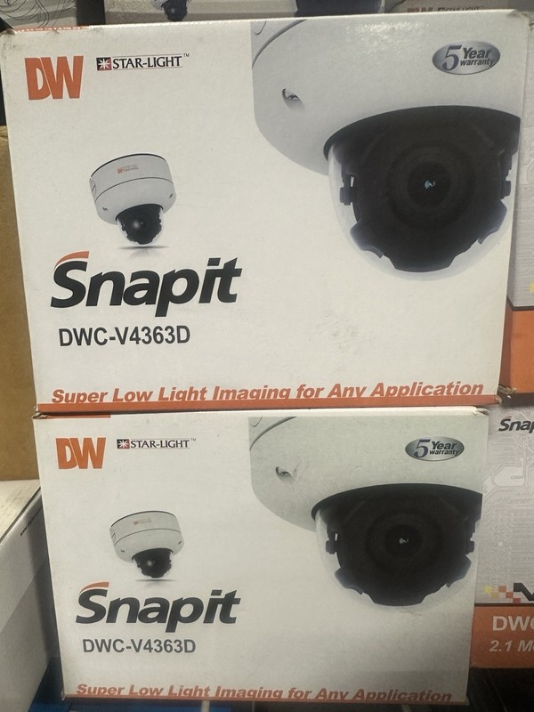 Digital Watchdog Snapit DWC-V4363D Vandal Proof Dome Camera