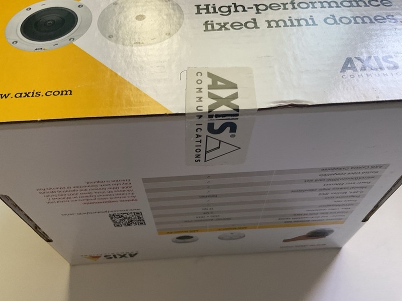 NEW Axis 0515-001 M3007-PV 5MP Panoramic 360/180 View IP Mini Dome Camera gallery