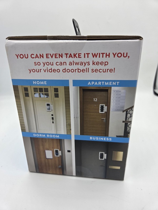 Anti-Theft Ring/Camera Video Doorbell Mount, Door Bracket No Drilling gallery